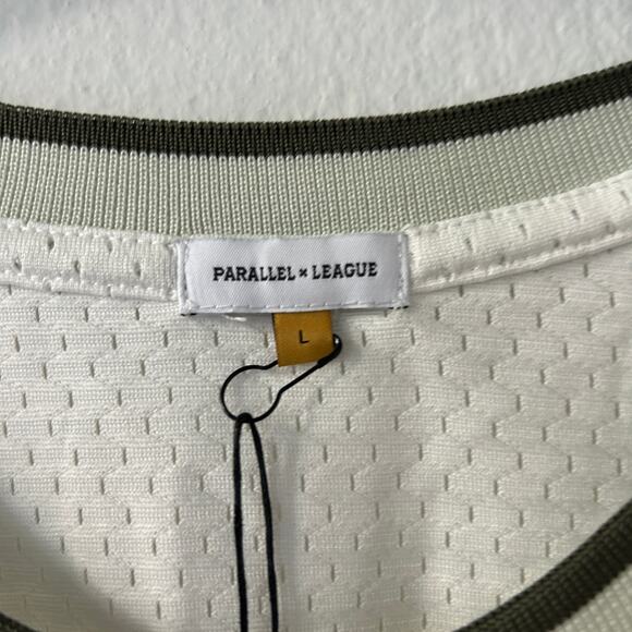 Parallel + League Mesh Training Jersey Top Size Large - Picture 3 of 8